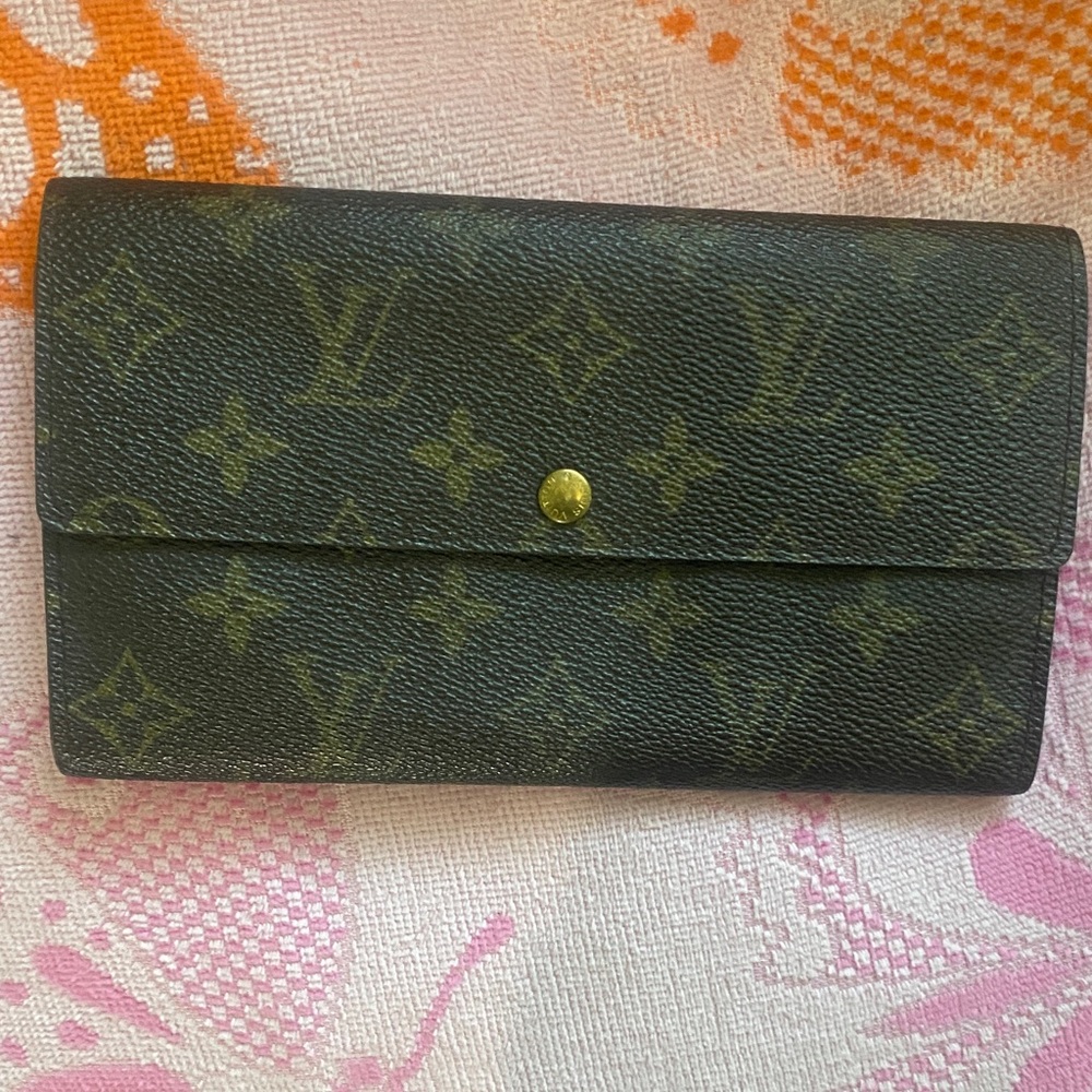Louis Vuitton Authentic Brown Long Sarah Monogram Wallet Preloved